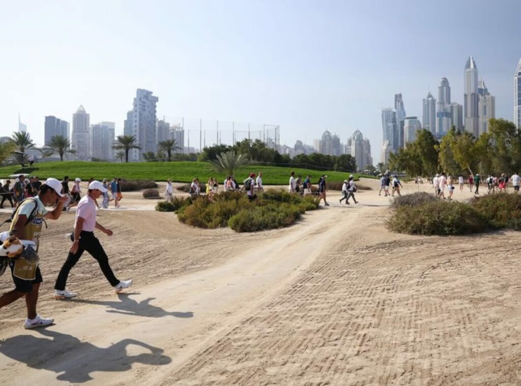 Hero Dubai Desert Classic 2025 launches spectator Step Fore It challenge