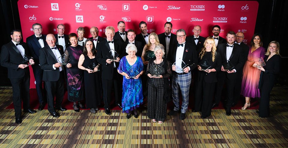Excellence recognised as England Golf Awards winners rejoice